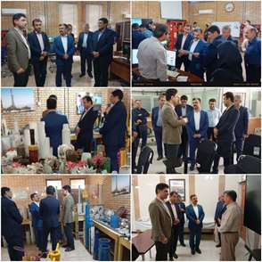 بازدید معاون آموزش سازمان آموزش فنی و حرفه‌ای کشور از مرکز آموزش جوارکارگاهی شرکت ملی حفاری ایران 